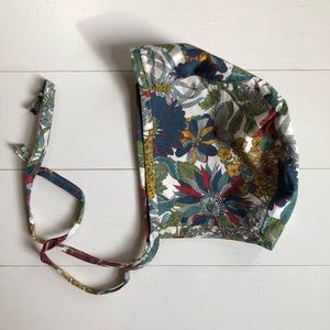 Briar Handmade Liberty Print Bonnet 3-6 Mos